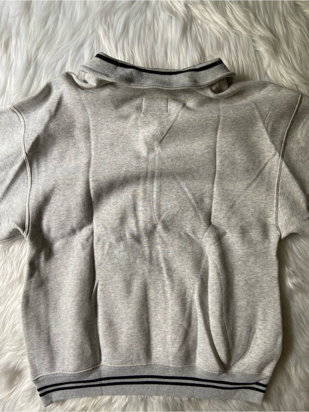 oversized sunday half-zip set - Picture 3 of 7